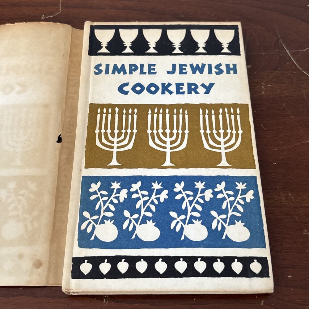 Peter Pauper Press Simple Jewish Cookery Cookbook 1962 Edna Beilenson HCDJ - Picture 6 of 10